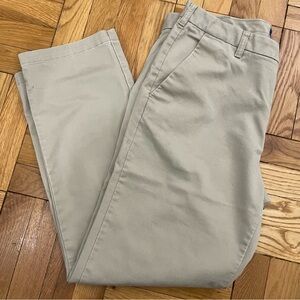 Men's Straight Khaki Pants